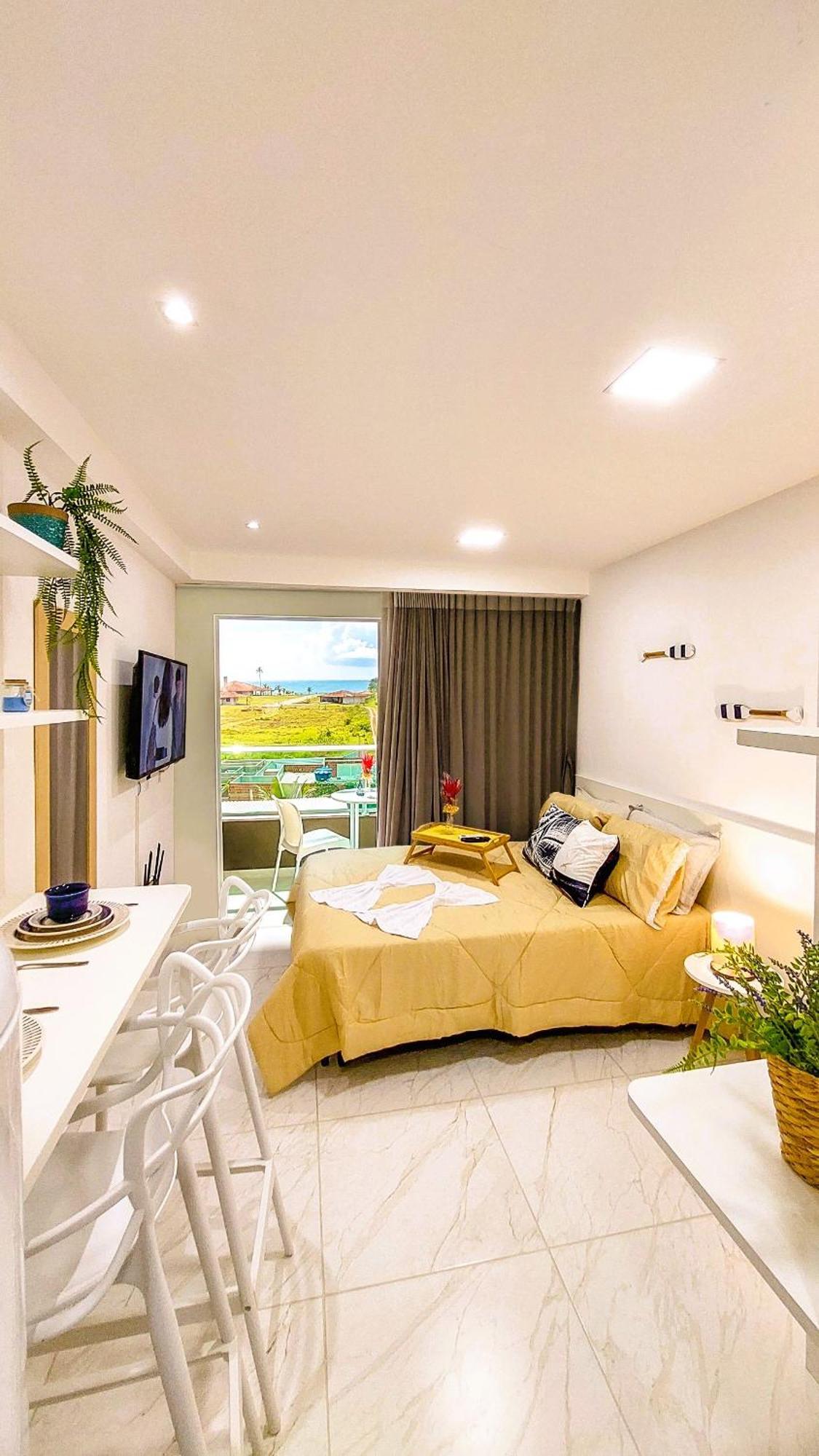 Apartment - Cupe - Flat Varanda Com Vista Ao Mar - Rooftop Com Piscina