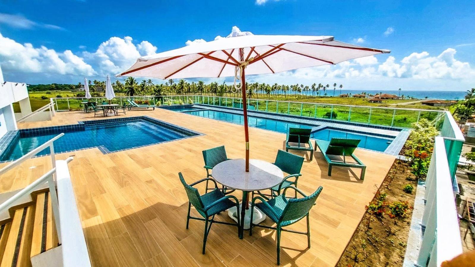 - Cupe - Flat Varanda Com Vista Ao Mar - Rooftop Com Piscina * Porto de Galinhas