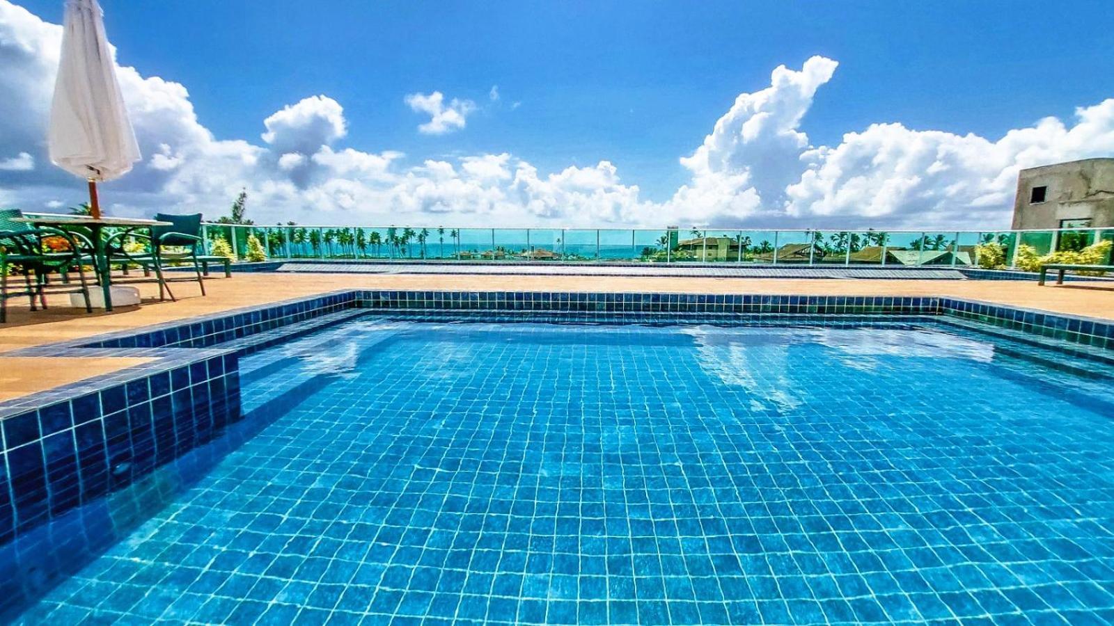 Apartment - Cupe - Flat Varanda Com Vista Ao Mar - Rooftop Com Piscina